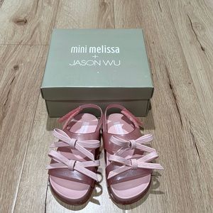 Mini Melissa +Jason Wu sandals